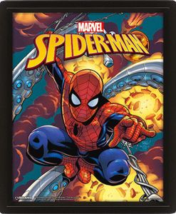 Marvel Framed 3D Effect Poster Pack Spider-Man 26 x 20 cm (3)
