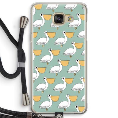 Pelican: Samsung Galaxy A5 (2016) Transparant Hoesje met koord