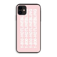 Hotline bling pink: iPhone 11 Biologisch afbreekbaar hoesje