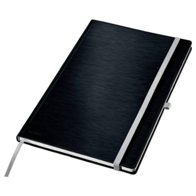 Leitz 44761094 Notitieboek Geruit Satijn-zwart Aantal paginas: 80 DIN A4