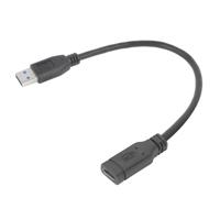 ACT AC7460 USB-kabel | USB-A male - USB-C® female | adapterkabel | 20 cm ACT AC7460 USB-kabel | USB-A male - USB-C® female | adapterkabel | 20 cm