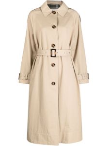 Barbour trench ceinturé Marie - Marron