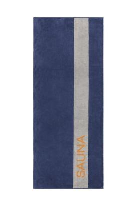 Cawö Cawo Sauna handdoek 80/200 navy