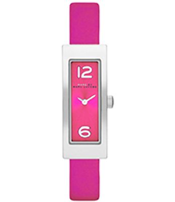 Horlogeband Marc by Marc Jacobs MBM1291 Leder Roze 10mm