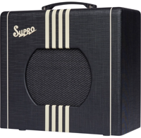 Supro Delta King 10 Black & Cream