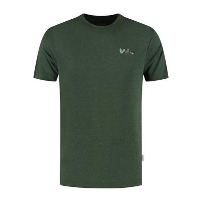 Blue loop Denimcel Beach Vibes T-shirt Heren Deep Forest S
