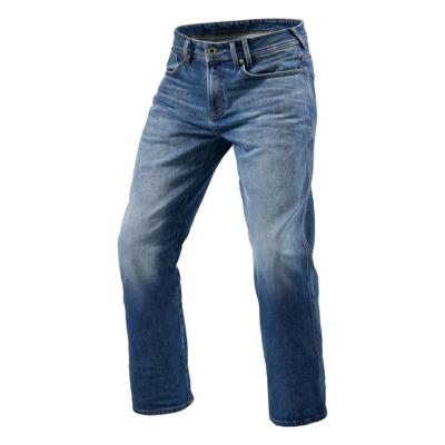 REV'IT! Philly 3 LF, Motorjeans heren, Blauw used lengte 30