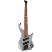 Ibanez EHB1005SMS Bass Workshop Metallic Gray Matte 5-snarige headless elektrische basgitaar met gigbag