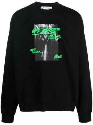 Off-White sweat à imprimé graphique - Noir