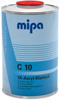 Mipa Clear paint 1k c10 1l