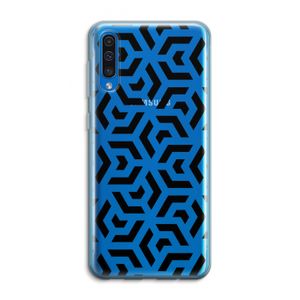Crazy pattern: Samsung Galaxy A50 Transparant Hoesje