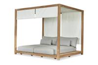 Suns Portofino daybed met hemel - Soft grey Suns Portofino daybed met hemel - Soft grey