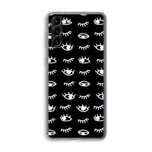 Eye pattern #3: Samsung Galaxy S21 Plus Transparant Hoesje