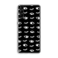 Eye pattern #3: Samsung Galaxy S21 Plus Transparant Hoesje