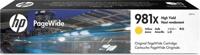 HP 981X originele gele high-capacity PageWide cartridge