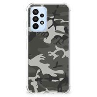 Samsung Galaxy A23 Doorzichtige Silicone Hoesje Army Light - thumbnail