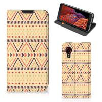 Samsung Galaxy Xcover 5 | Hoesje met Magneet | Aztec Yellow