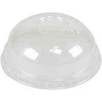 Deksel | Gerecycled PET | dome | Ø95mm | transparant | 800 stuks