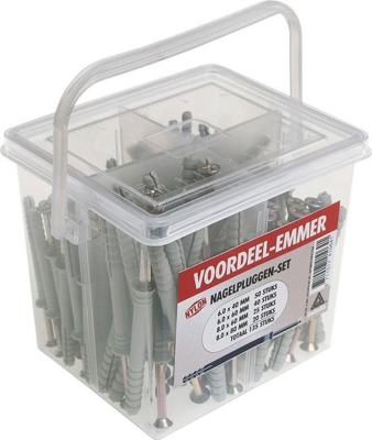 Emmer nagelpluggen grs 135st - Deltafix