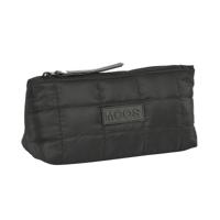 Toilettas voor op School Moos Negro Gestoffeerd Zwart 23 x 12 x 8 cm