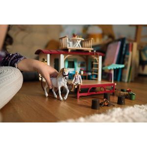 Schleich Horse Club - Woonwagen voor geheime club-bijeenkomsten speelfiguur 42593