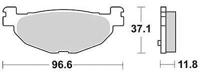 TRW remblokken "mcb 768 brake pad mcb 768 organic standard
