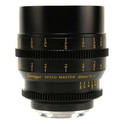 Zhongyi Mitakon 20mm T1.0 S35 Cine lens voor Sony E