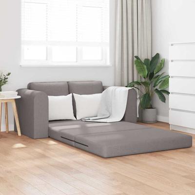 Slaapbank Taupe 148 x 71 x 83 cm Stof