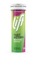 Lift Fast Acting Glucose Kauwtabletten - Framboos - thumbnail