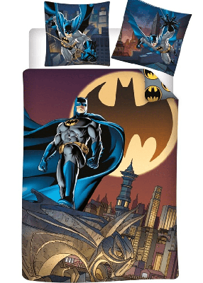 Batman Dekbedovertrek City 140 x 200 cm - Polykatoen