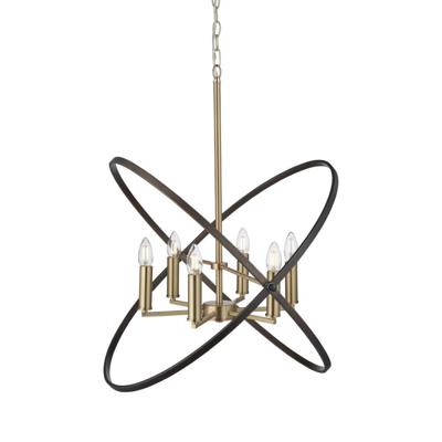 Searchlight Klassieke hanglampHoopla 6-lichts - 8246-6BZ