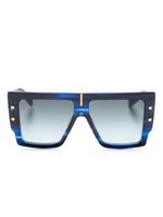 Balmain Eyewear lunettes de soleil B-Grand à monture carrée - Bleu - thumbnail