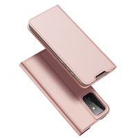 Dux Ducis - Pro Serie Slim wallet hoes -Samsung Galaxy A72 - Rose Goud
