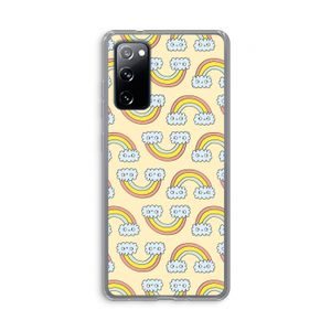 Regenboog: Samsung Galaxy S20 FE / S20 FE 5G Transparant Hoesje