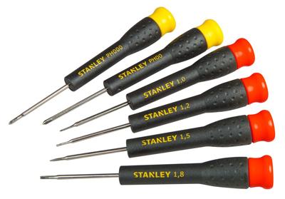 Stanley STHT0-62631 Precisieschroevendraaier 6-delig 1-1.8