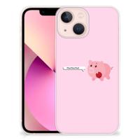 iPhone 13 mini Telefoonhoesje met Naam Pig Mud