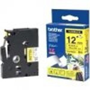 TZe-FX631  - Labelling tape 12mm yellow / black TZe-FX631