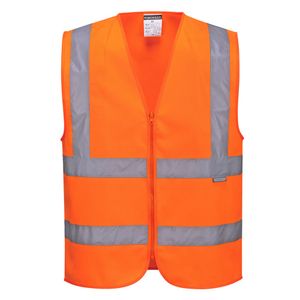 Portwest C375 Hi-Vis Zipped Vest