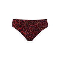 marlies dekkers bikinibroekje Panthera rood/zwart - thumbnail