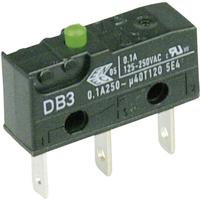 ZF DB3C-B1AA Microschakelaar DB3C-B1AA 250 V/AC 0.1 A 1x aan/(aan) Moment 1 stuk(s)