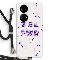 GRL PWR: Huawei P50 Transparant Hoesje met koord