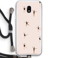 Dancing #1: Samsung Galaxy J3 (2017) Transparant Hoesje met koord
