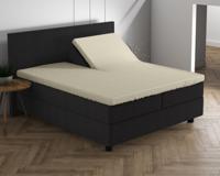 Dreamhouse Dubbel Jersey Splittopper Hoeslaken - Creme 220 gr
