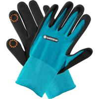 Gardena 11512-20 beschermende handschoen Tuinhandschoenen Zwart, Blauw Elastaan, Nitril, Polyester - thumbnail