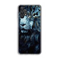 Darkness Lion: Samsung Galaxy A32 5G Transparant Hoesje