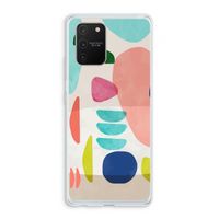 Bold Rounded Shapes: Samsung Galaxy S10 Lite Transparant Hoesje Bold Rounded Shapes: Samsung Galaxy S10 Lite Transparant Hoesje