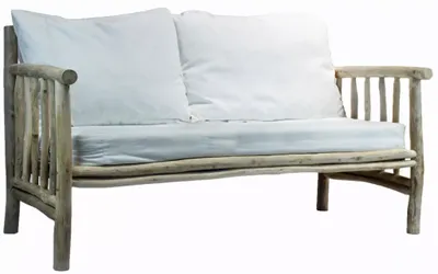 Loveseat Teak - incl. kussens