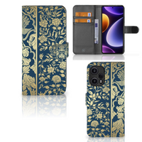 Xiaomi Poco F5 Hoesje Beige Flowers