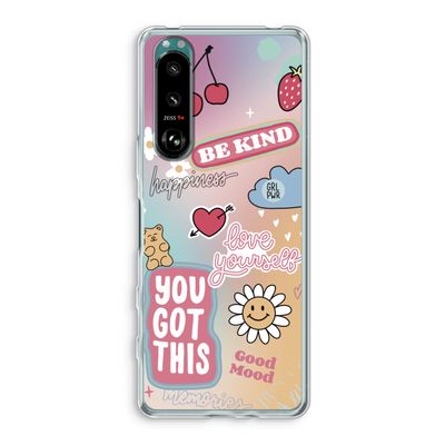 Positivity: Sony Xperia 5 III Transparant Hoesje