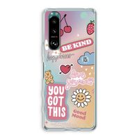 Positivity: Sony Xperia 5 III Transparant Hoesje